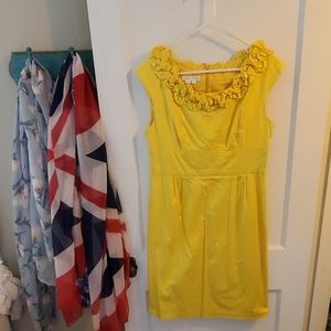 Bright yellow London Times summer dress